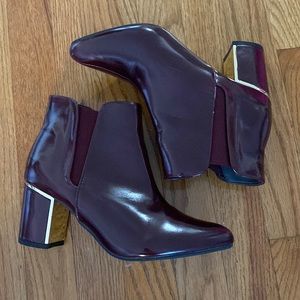Oxblood Chelsea ankle boots